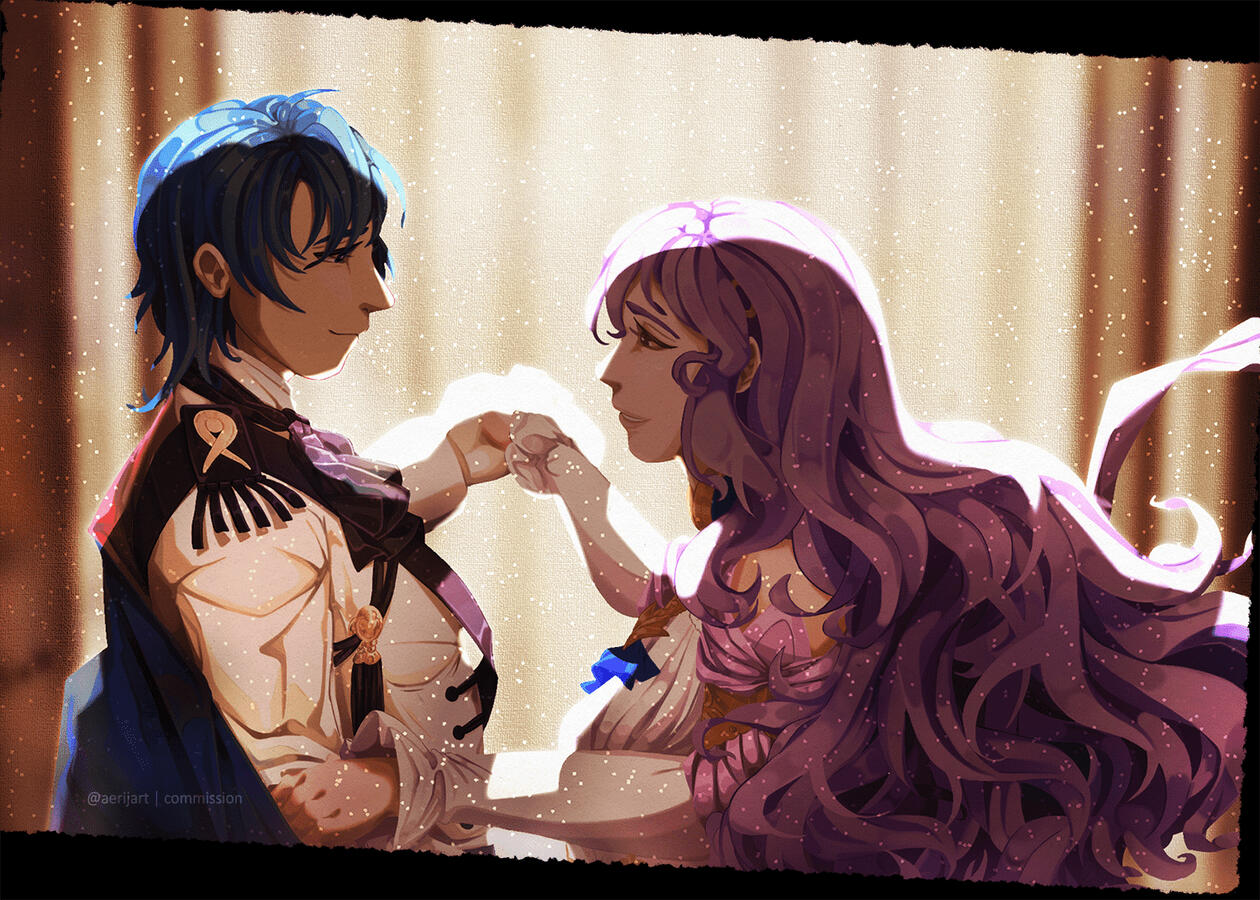 Commission. Deirdre & Sigurd.